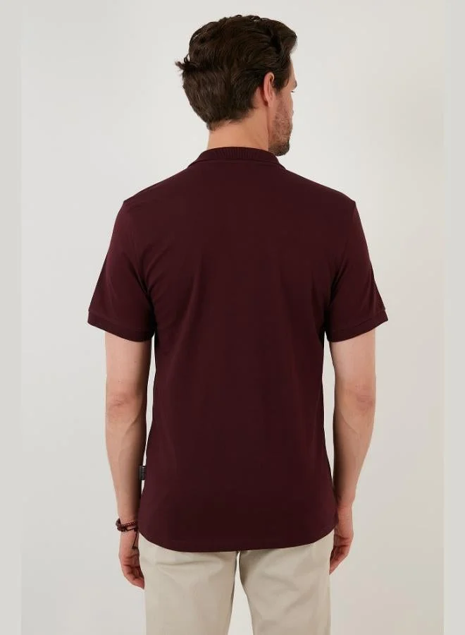 Buratti Buratti Regular Fit Cotton Polo Neck T Shirt Men's Polo Neck T Shirt 5902141