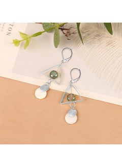 Oubaka 200Pcs French Earring Hooks Set,100Pcs Hypoallergenic Lever Back Earrings Hooks Leverback Earwire French Hook Ear Wire With 100Pcs Jump Rings For Diy Jewelry Making Findings(White K)  - Image 5