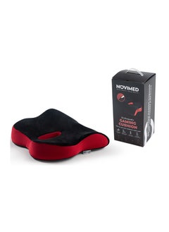 NOVIMED Orthopedic Gaming Cusion Red - For Superior Support and Comfort for Gamers  - Image 1