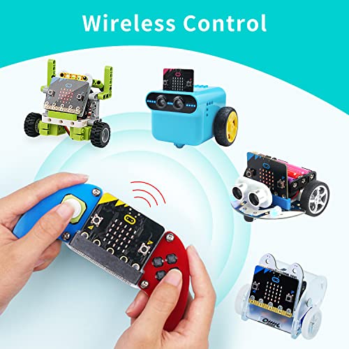 EF ELECFREAKS ELECFREAKS microbit Game Joystick Wireless Control Handle by micro:bit STEAM Education DIY Graphical Programming Controller(Without Micro:bit) - Image 4