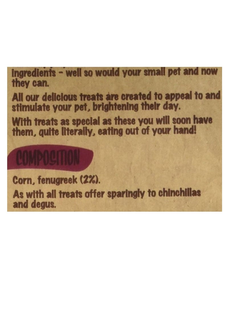 Rosewood Naturals Fenugreek Crunchies Small Animal Treats for Rabbits Chinchillas Degus Hamsters Gerbils Mice and Rats 200g  - Image 5