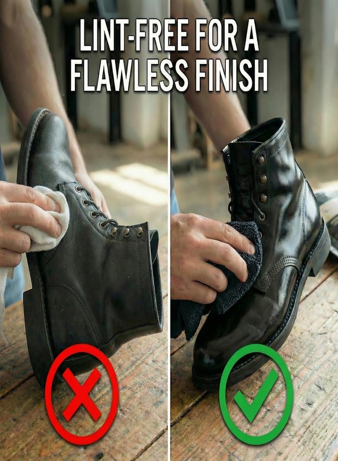 بيكمور عبوة بيكمور من قطعتين من قماش التنظيف الخالي من الوبر لتنظيف وترطيب وتلميع الجلود | منشفة من الألياف الدقيقة خالية من الخدوش لتطبيق منتجات العناية بالجلد بسلاسة - Image 4