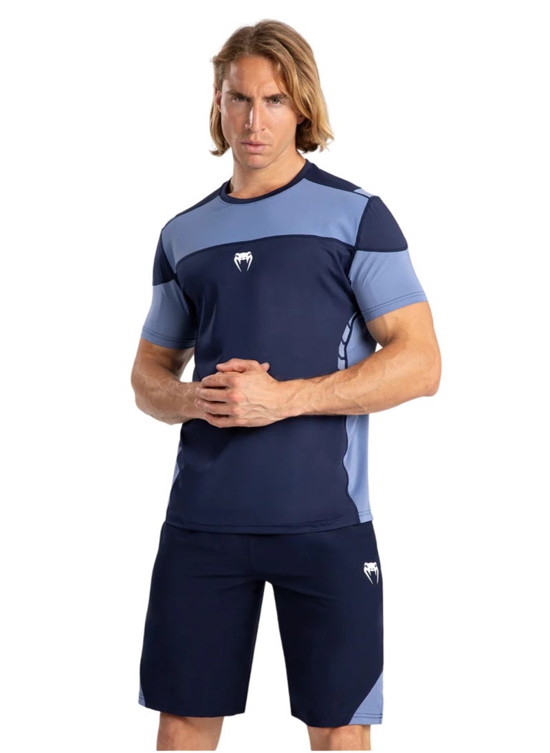 VENUM - VENUM TEMPEST MENS DRY-TECH T-SHIRT NAVY BLUE/NAVY - Image 1