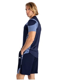 VENUM VENUM TEMPEST MENS DRY-TECH T-SHIRT NAVY BLUE/NAVY  - Image 2