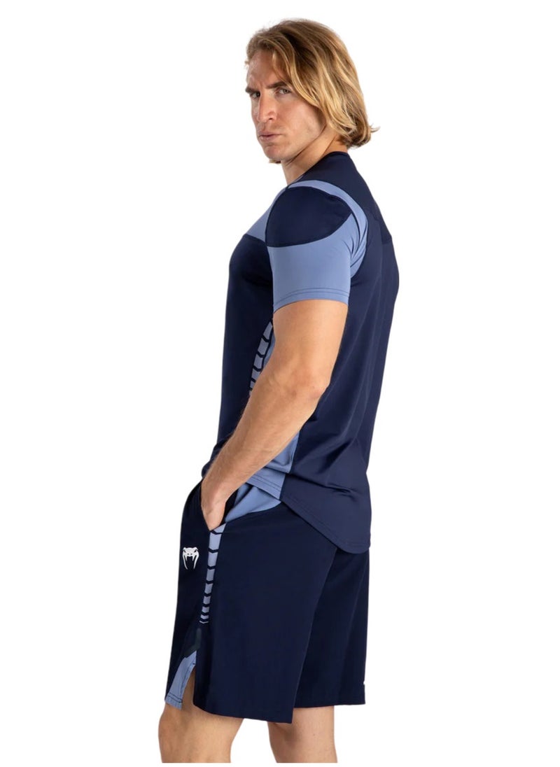 VENUM - VENUM TEMPEST MENS DRY-TECH T-SHIRT NAVY BLUE/NAVY - Image 1