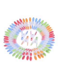 Clothes Pegs 48 pcs Drying Strong Clips Laundry Home Windproof Pin Extra Large Non-slip Ergonomic Soft Rubber Grip Clothespins for Indoor Outdoor Washing Line Racks