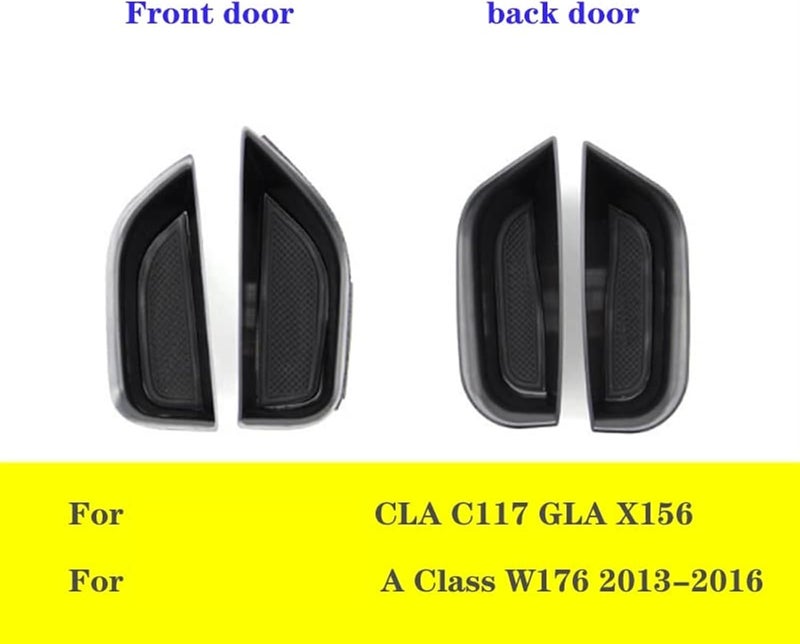 Wivplex Car Door Storage Bin for CLA C117 GLA X156 A Class W176 - Image 4