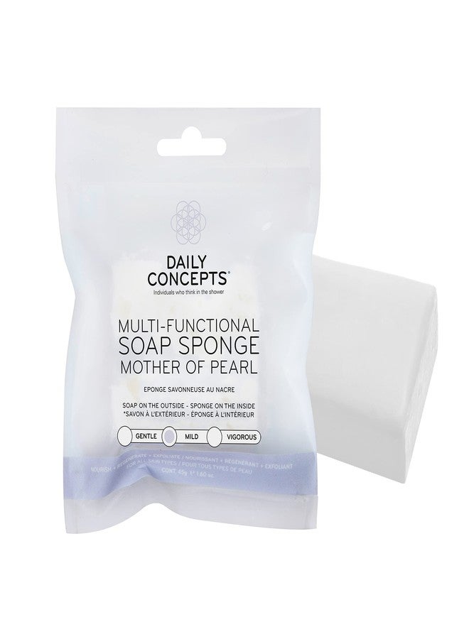DAILY CONCEPTS Multi-Functional Soap Sponge, Mother of Pearl - Image 2