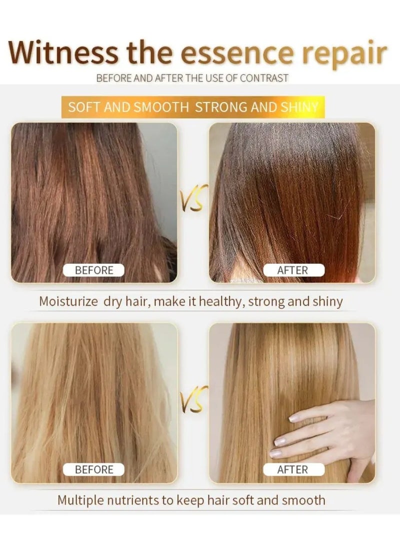 Augeas - 850ml Argan Oil Hair Mask Argan Oil of Morocco Deeply Nourish and Repair Damaged Hair Improve Split Ends and Restore Healthy Hair Extra Moisturizing and Smooth Argan Oil Creamy Hair Mask - Image 1