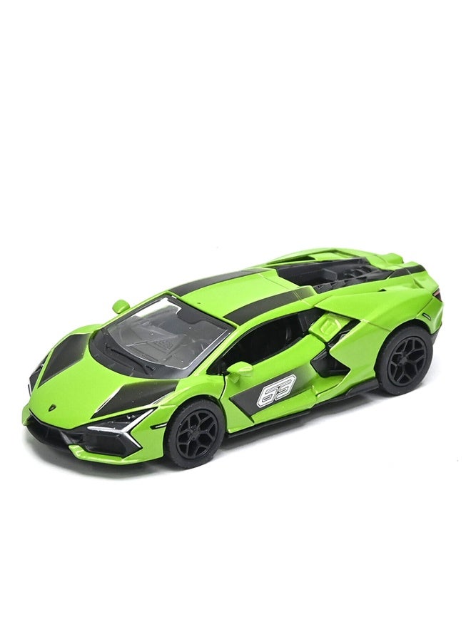 Kinsmart 1:38 Scale Door Openable Pull Back Action Lamborghini Revuelto Diecast Metal Alloy Toy Car - Image 1