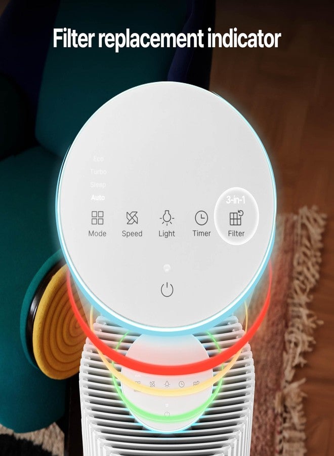 كواي فلتر بديل أصلي من COWAY لجهاز Airmega 350، يحتوي على جزيئات الكربون النشط، بالإضافة إلى مُحسِّن بدء التشغيل Fresh Starter Plus - Image 3