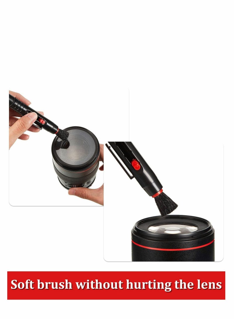 Captaintech Multifunction Lens Cleaning Pen Brush, Lens Brush Camera Screen Cleaning Pen for Camera, SLR, Telescope, Magnifying Glass, Phone ,3 Pcs - Image 4