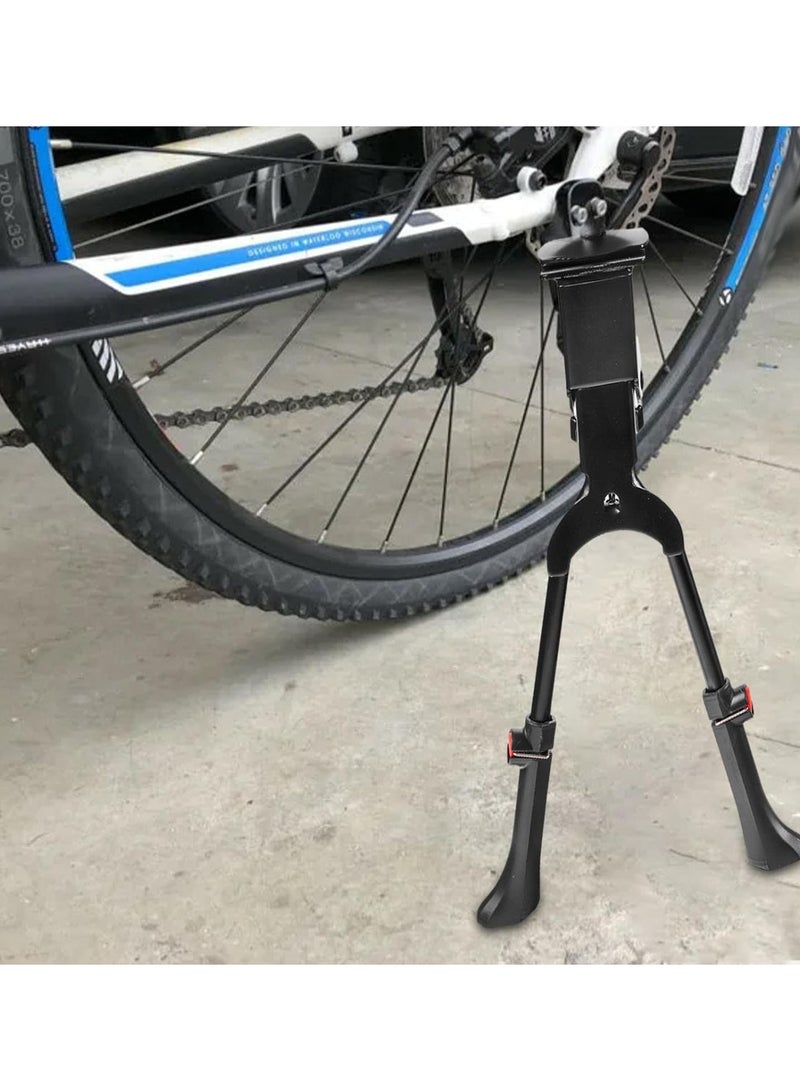 GGOOT Kick Stand | Adjustable Bike Accessories for Adult Bikes with High Return Torsion Spring - 26-29in Road Bike Kickstand Bike Frame Double Side Support for Mountain Bike Road Bike - Image 3