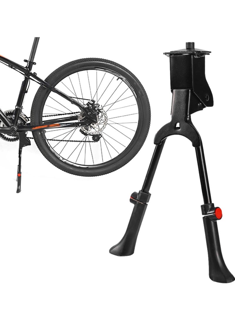 GGOOT Kick Stand | Adjustable Bike Accessories for Adult Bikes with High Return Torsion Spring - 26-29in Road Bike Kickstand Bike Frame Double Side Support for Mountain Bike Road Bike - Image 1