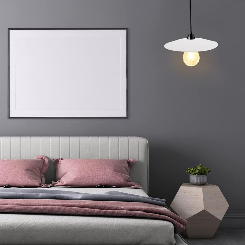 VOSAREA Aluminum Bulb Lampshade Reflective Light Cover for Industrial Ceiling Fixtures for and Outdoor Lighting - Image 3