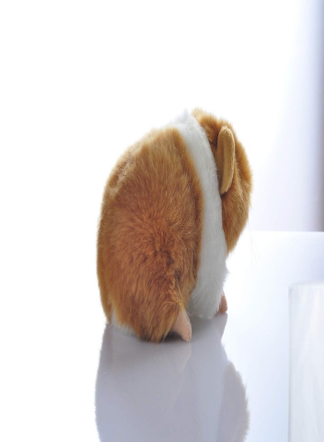 Cute rabbit 8 inch Guinea Pig Plush Toy Stuffed Animal Toy Plush Animal Doll (Orange) - Image 4