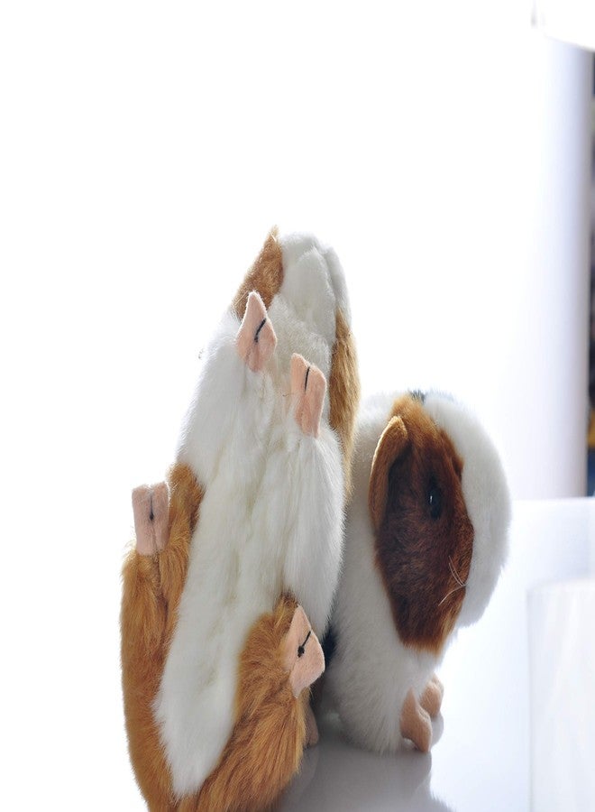 Cute rabbit 8 inch Guinea Pig Plush Toy Stuffed Animal Toy Plush Animal Doll (Orange) - Image 5