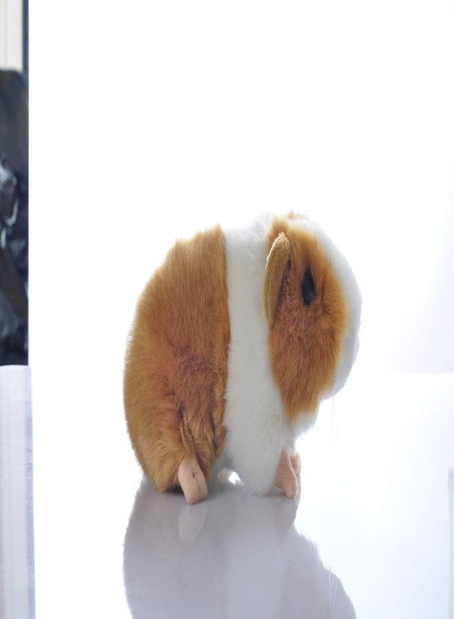 Cute rabbit 8 inch Guinea Pig Plush Toy Stuffed Animal Toy Plush Animal Doll (Orange) - Image 3