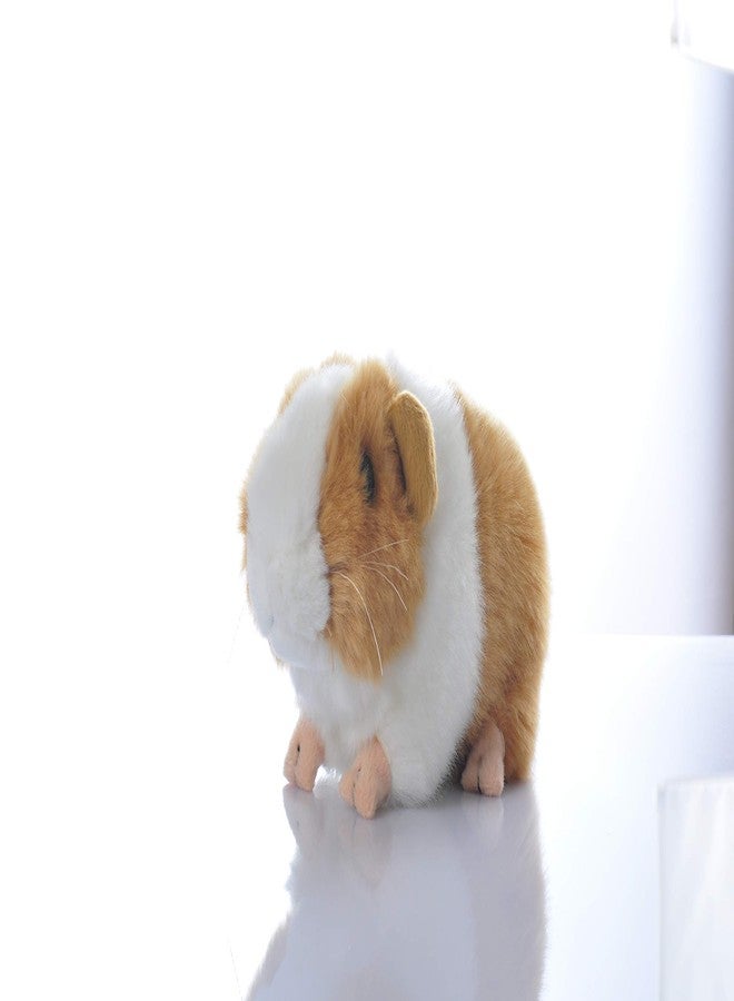 Cute rabbit 8 inch Guinea Pig Plush Toy Stuffed Animal Toy Plush Animal Doll (Orange) - Image 2