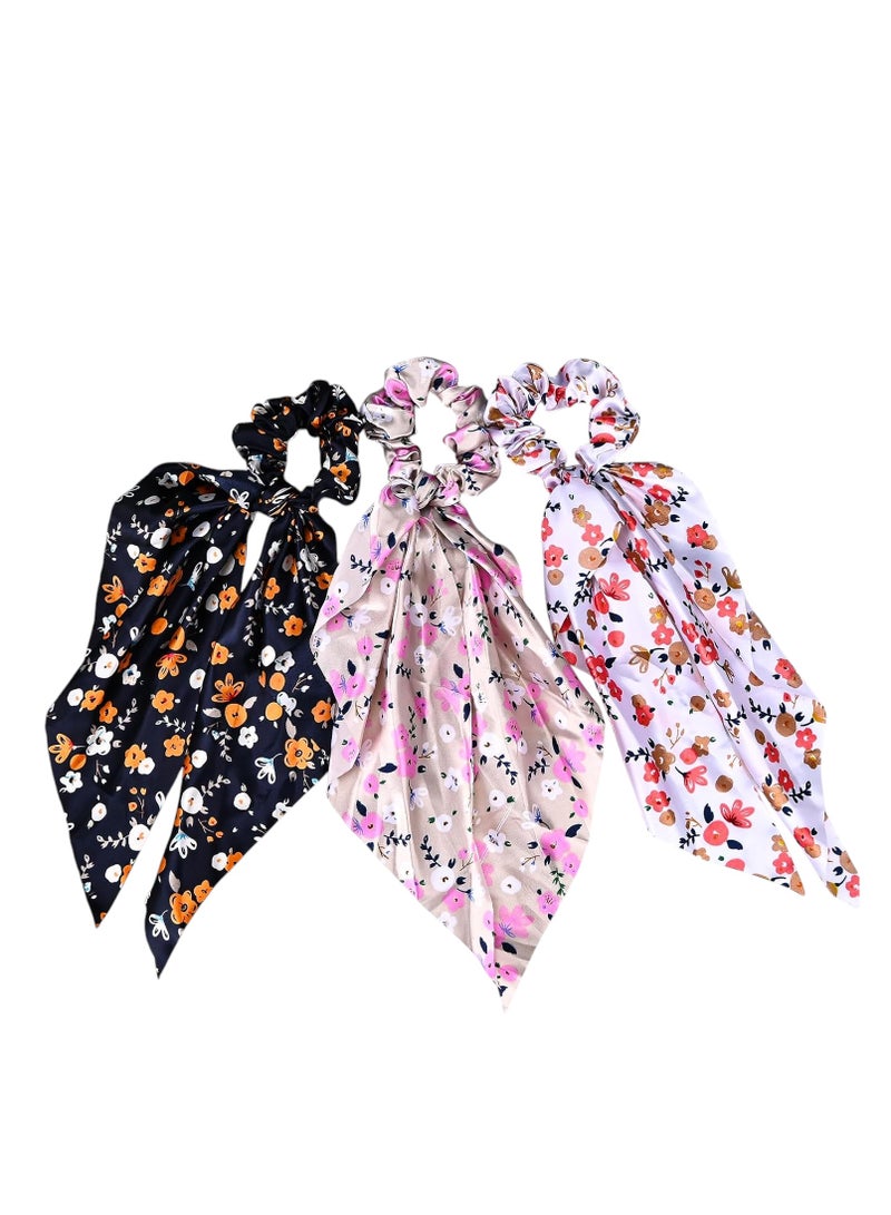 Horse -tail hair link 3 pieces in a variety of colors - Image 1