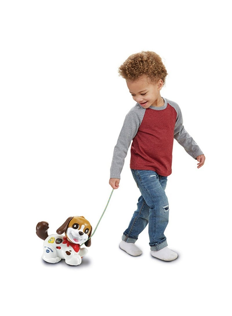 VTech Walk & Wiggle Pup,  Interactive Baby Toy with Lights & Music, Gift for Infants 6, 9, 12 months +, English version - Image 2