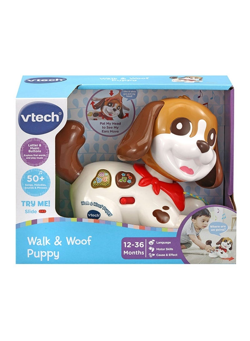 VTech Walk & Wiggle Pup,  Interactive Baby Toy with Lights & Music, Gift for Infants 6, 9, 12 months +, English version - Image 4