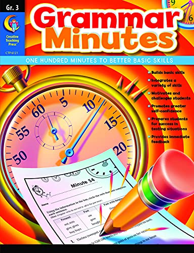 Creative Teaching Press WORKBOOK Grammar Minutes GR 3 - Image 1