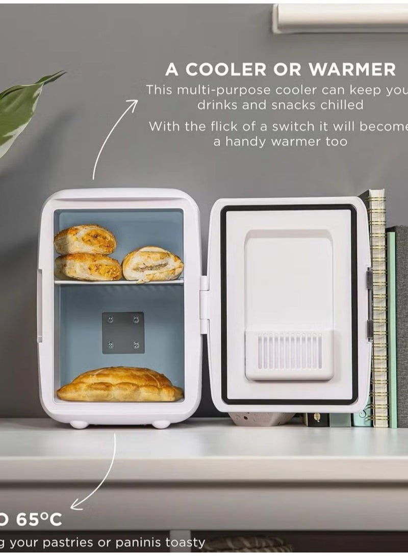 Denx Mini refrigerator suitable for home and car for storing hot and cold food and drinks  4 liter capacity - Image 4