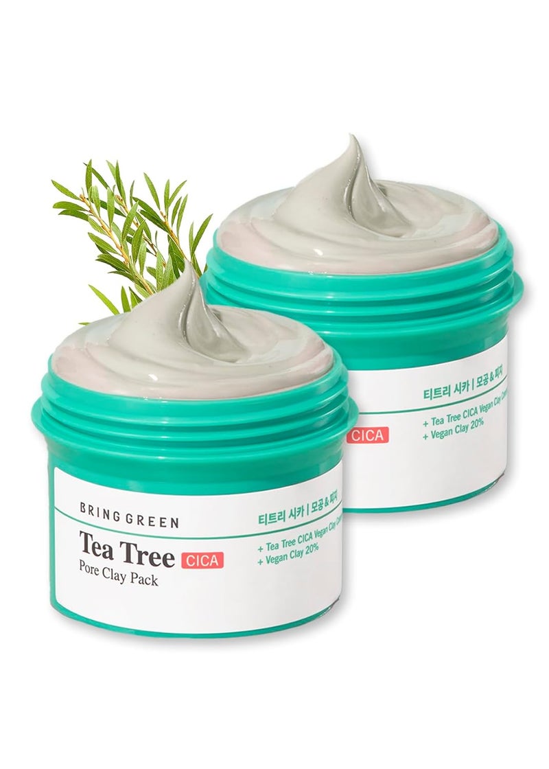 BRING GREEN Tea Tree Cica Pore Pack Tea Tree Cica Pore Clay Pack