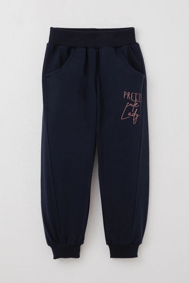 Breeze Girls Tracksuit Cool Girl Printed 2-6 Years Old, Dusty Rose