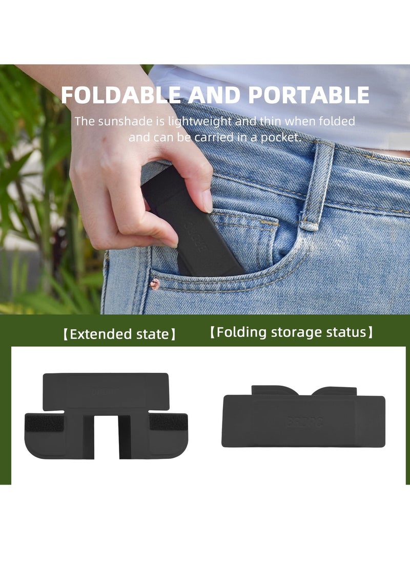 SYOSI - Screen Sun Hoods for DJI Osmo Pocket 3 Prevent Glare Protective Caps Quick Release Protector Cover Accessories - Image 1
