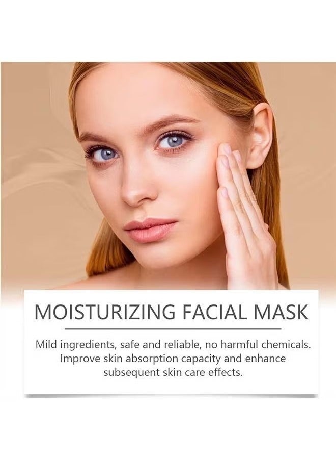 T3 Collagen Mask, Baby Collagen Glow Mask, Collagen Peel Off Mask, Hydrating Mask for Anti-Wrinkle, Anti-Aging, Pore Tightening, Firming Lifting Glowy Skin - Image 2