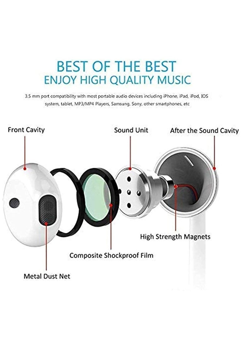 ELTRAZONE for iPhone 14 pro max Earphones Wired Headphones Built-in Mic&Volume Control & Noise Cancellation In-Ear Earphones Earbuds Compatible for iPhone 11/12/13 Pro/XS Max/8/8plus 7/7plus Support for all iOS  - Image 5