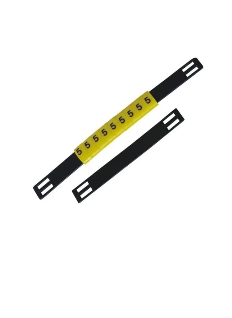 PVC High Quality PVC Cable Marker Strip Tie On Carrier Strip MS-135  - Image 3