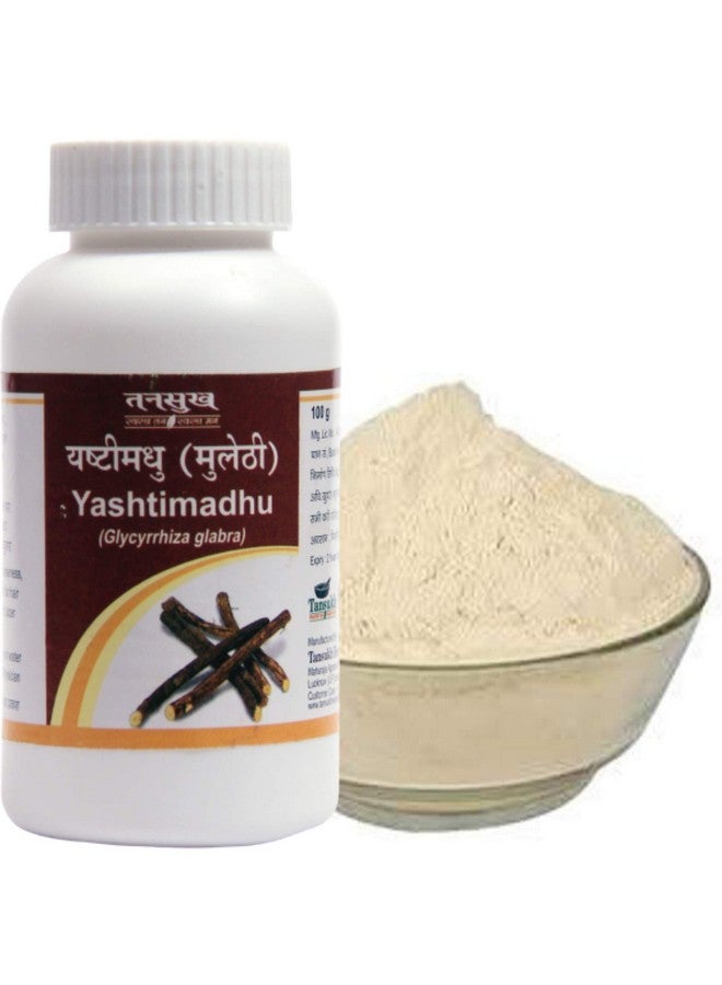 Tansukh Yashtimadhu Mulethi Powder | Yashtimadhu Root Powder | 100 gm - Pack of 2 | Total Quantity - 100 gm x 2 = 200 gm - Image 5