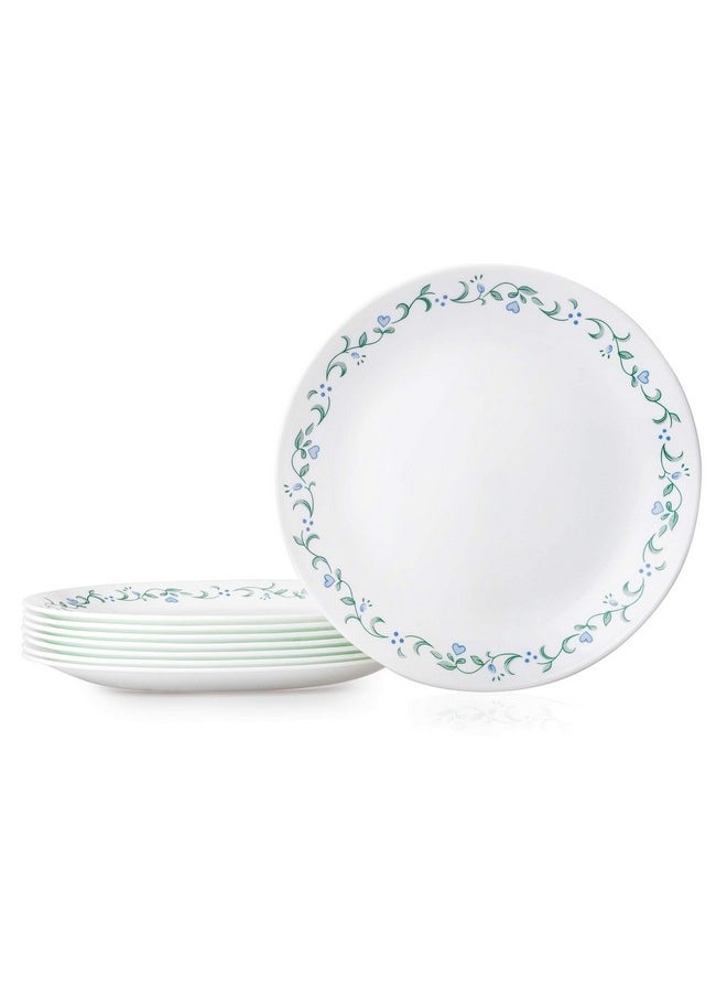 Corelle Corelle Vitrelle 8-Piece Dinner Plates Set, Triple Layer Glass and Chip Resistant, Lightweight Round , Country Cottage  - Image 1