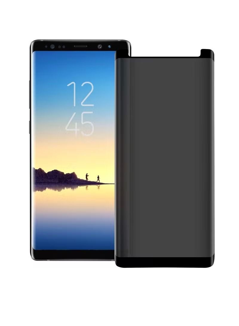 IAF Privacy Screen protector compatible with Samsung Galaxy Note9 Screen Protector Tempered Glass [Anti-Glare][HD Full Coverage][Easy Installation][Scratch Resistant][9H Hardness]  - Image 2