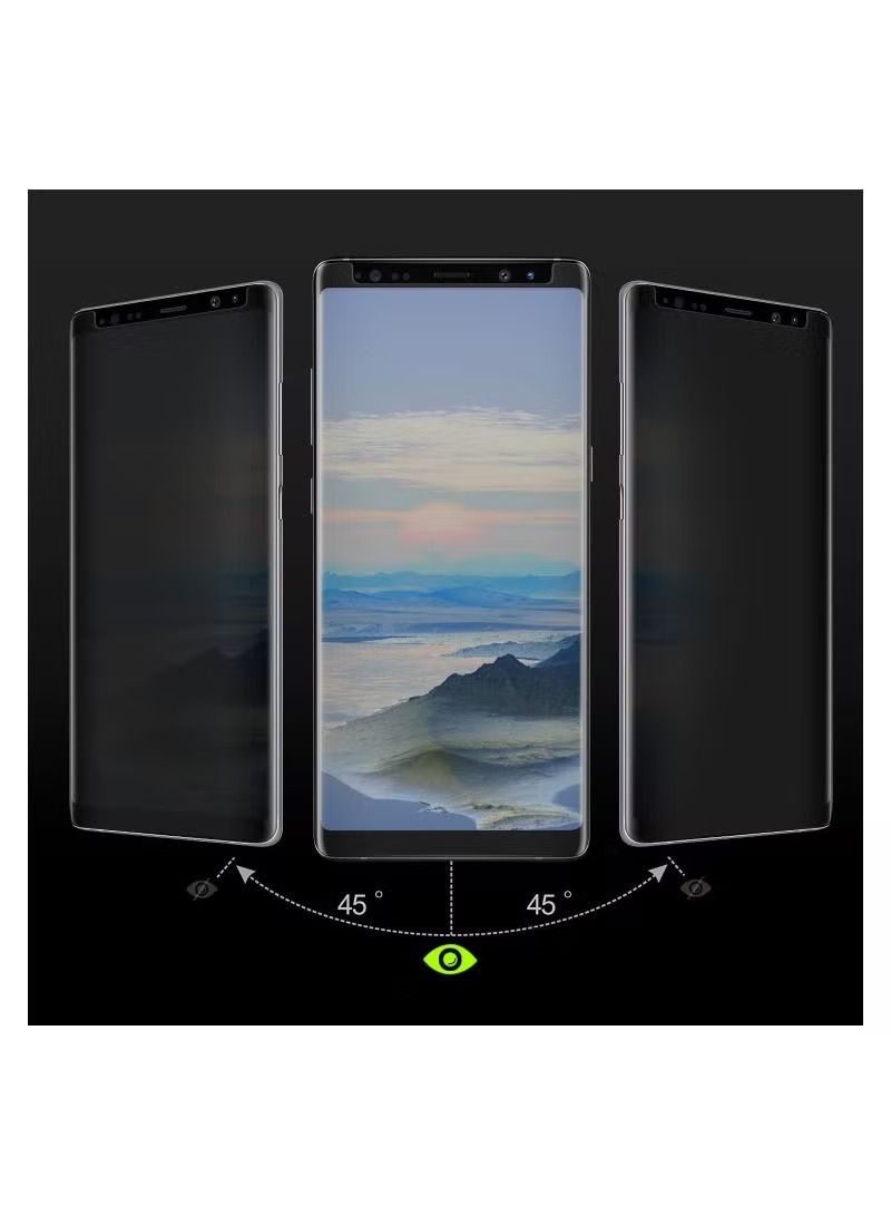 IAF Privacy Screen protector compatible with Samsung Galaxy Note9 Screen Protector Tempered Glass [Anti-Glare][HD Full Coverage][Easy Installation][Scratch Resistant][9H Hardness]  - Image 1