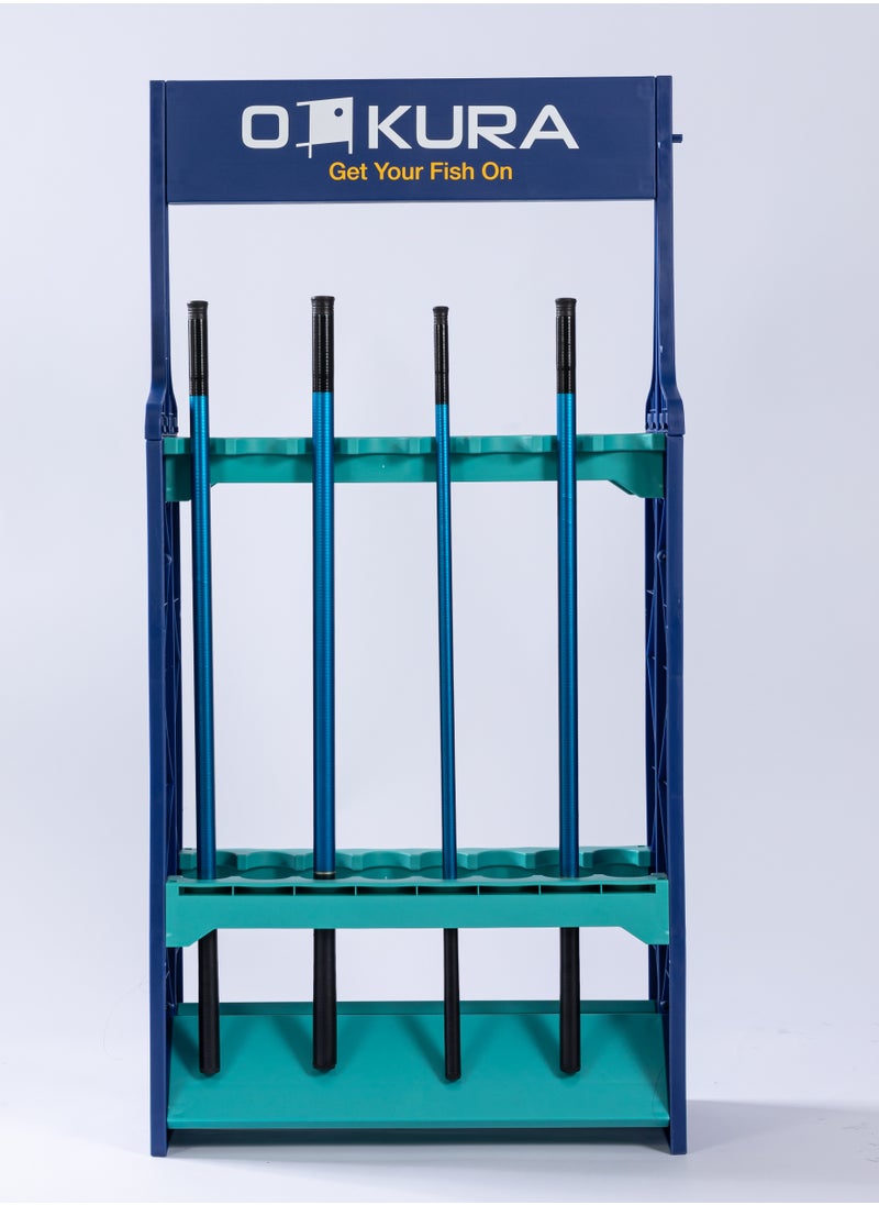 oakura - Fishing Road Rack 16p - Image 1