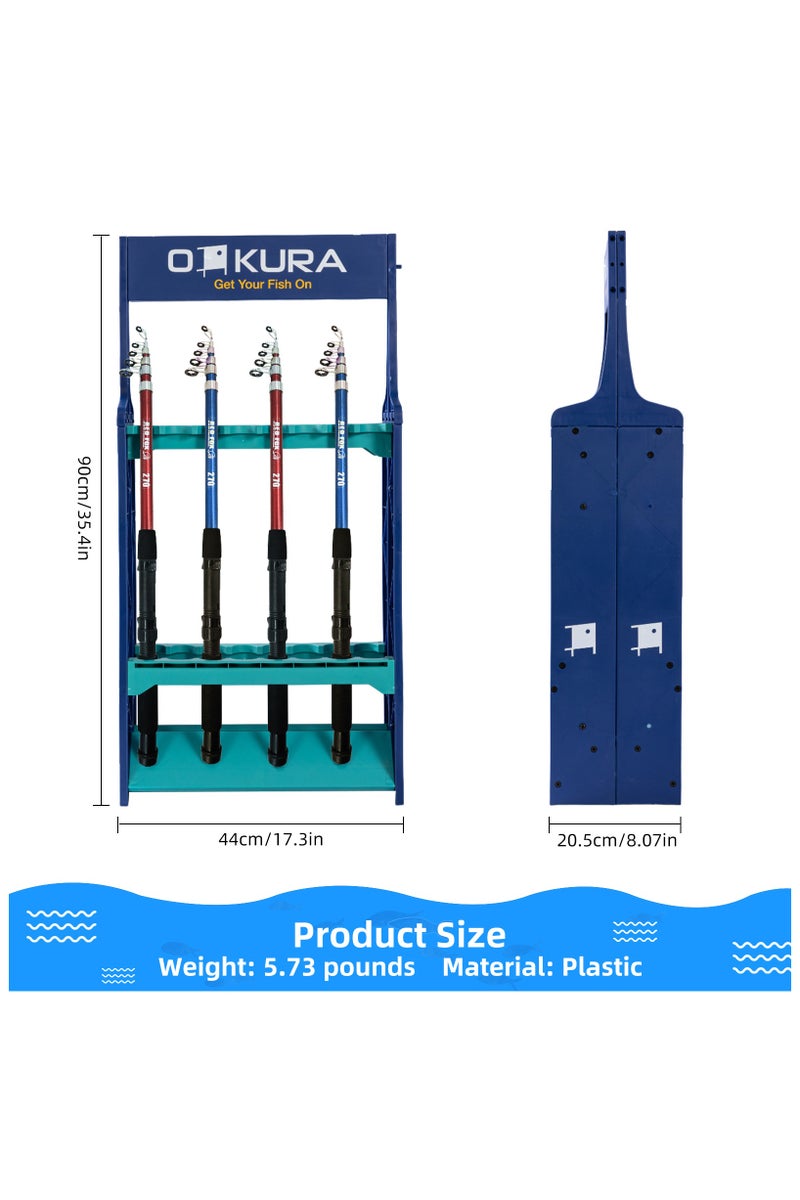 oakura Fishing Road Rack 16p - Image 2
