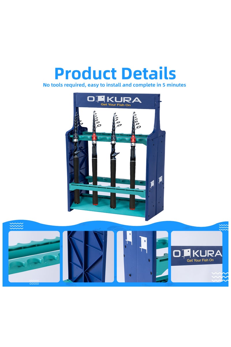 oakura Fishing Road Rack 16p - Image 3