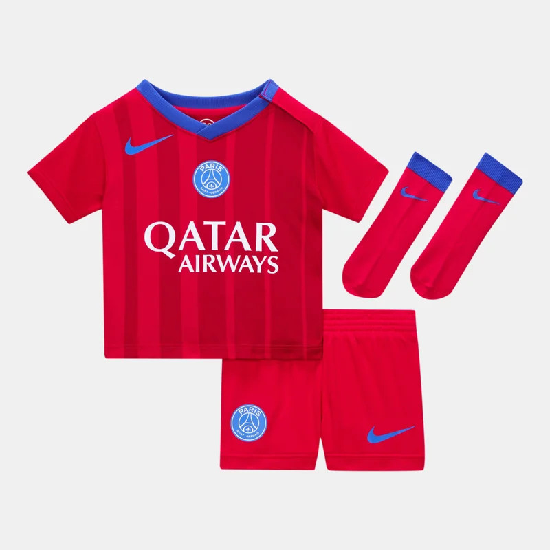 Nike Kids' Paris Saint-Germain 2025/26 Stadium Third Total 90 Replica Football Kit