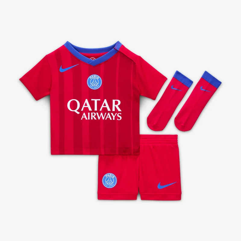 Nike Kids' Paris Saint-Germain 2025/26 Stadium Third Total 90 Replica Football Kit