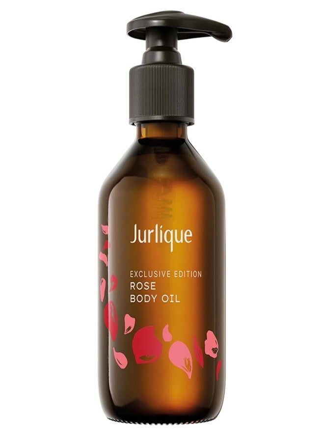 Jurlique Exclusive Edition Rose Body Oil - 6.76 Fl Oz - Rose Body Oil & Massage Oil for Women - For All Skin Types - Moisturizing Body Skincare - Australian Natural-Based Skincare - Image 1