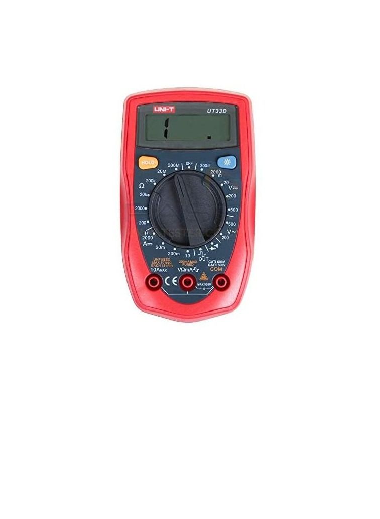 UNI-T Uni-t UT33D LCD Palm Size Digital Multimeter  - Image 1
