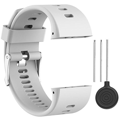 QGHXO Band for Polar V800, Soft Adjustable Silicone Replacement Wrist Watch Band for Polar V800 (No Tracker) - Image 2