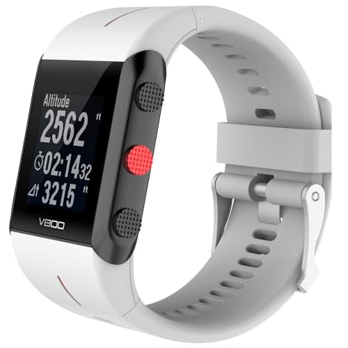QGHXO Band for Polar V800, Soft Adjustable Silicone Replacement Wrist Watch Band for Polar V800 (No Tracker) - Image 4