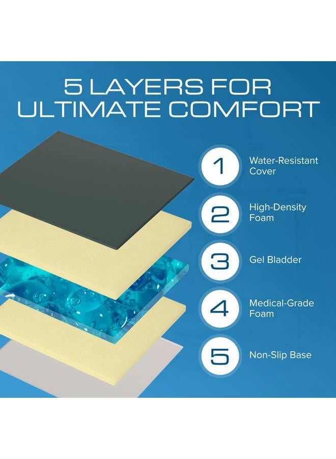 Kölbs Gel Extreme | Wheelchair Cushion Seat Cushion | 3 Inch Thick - Image 3