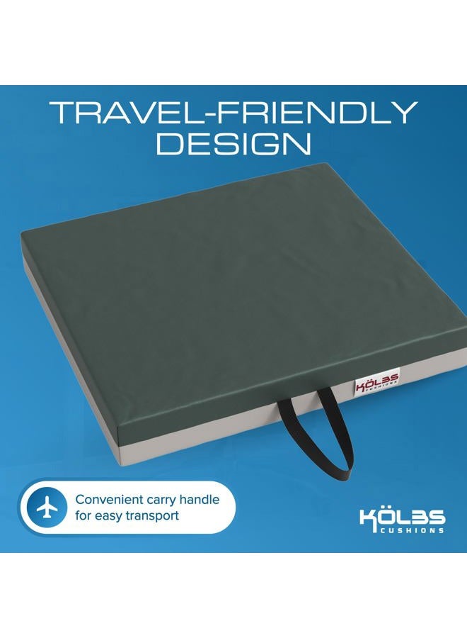 Kölbs Gel Extreme | Wheelchair Cushion Seat Cushion | 3 Inch Thick - Image 5