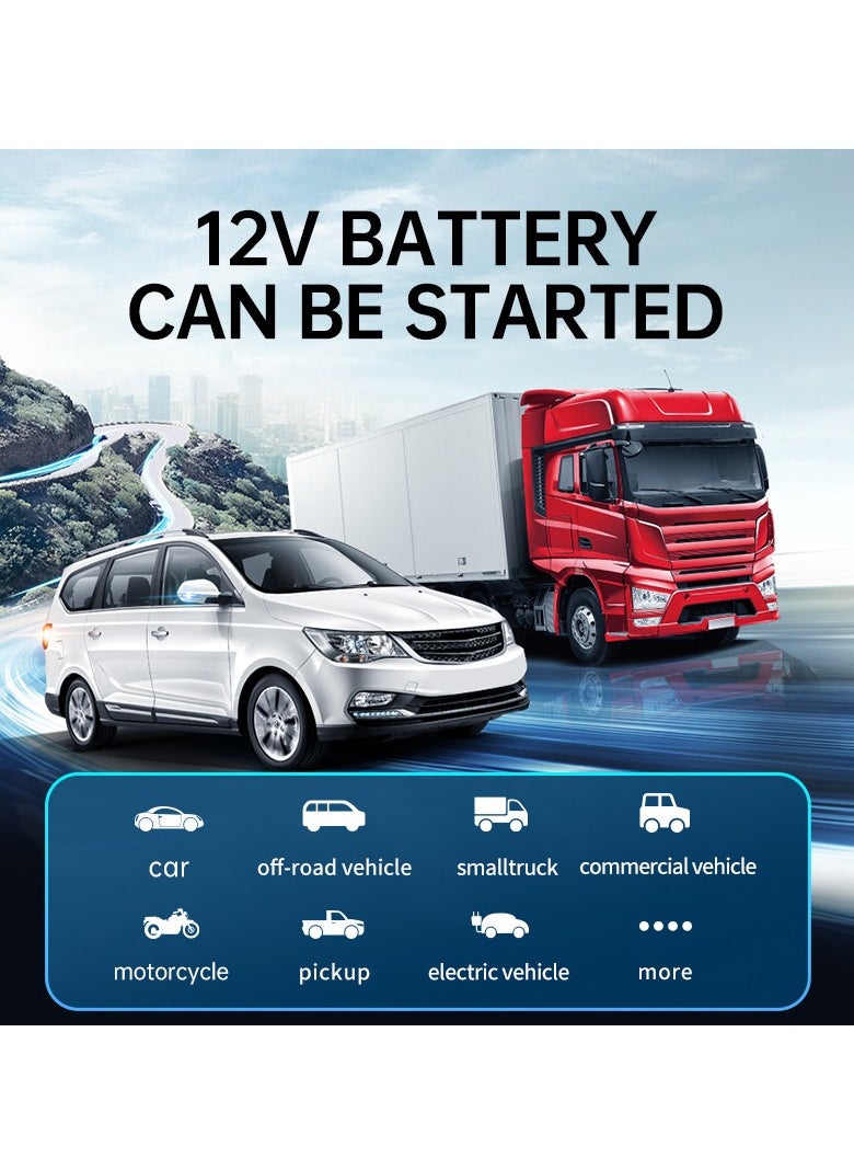 General The car emergency starting power supply and inflatable pump are integrated with Dianbao multi-functional portable battery ignition starter  - Image 4